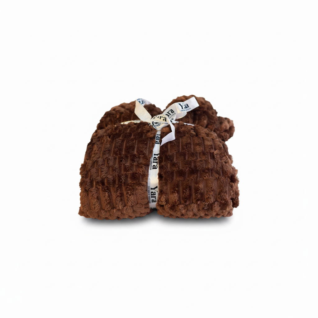 Brown Throw Blanket 1:1