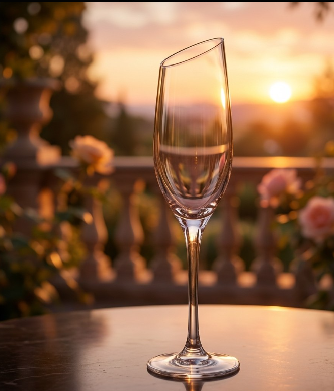 Crystal Elegance Champagne Flutes