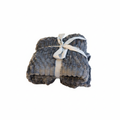 Dark Gray Throw Blanket 1:1