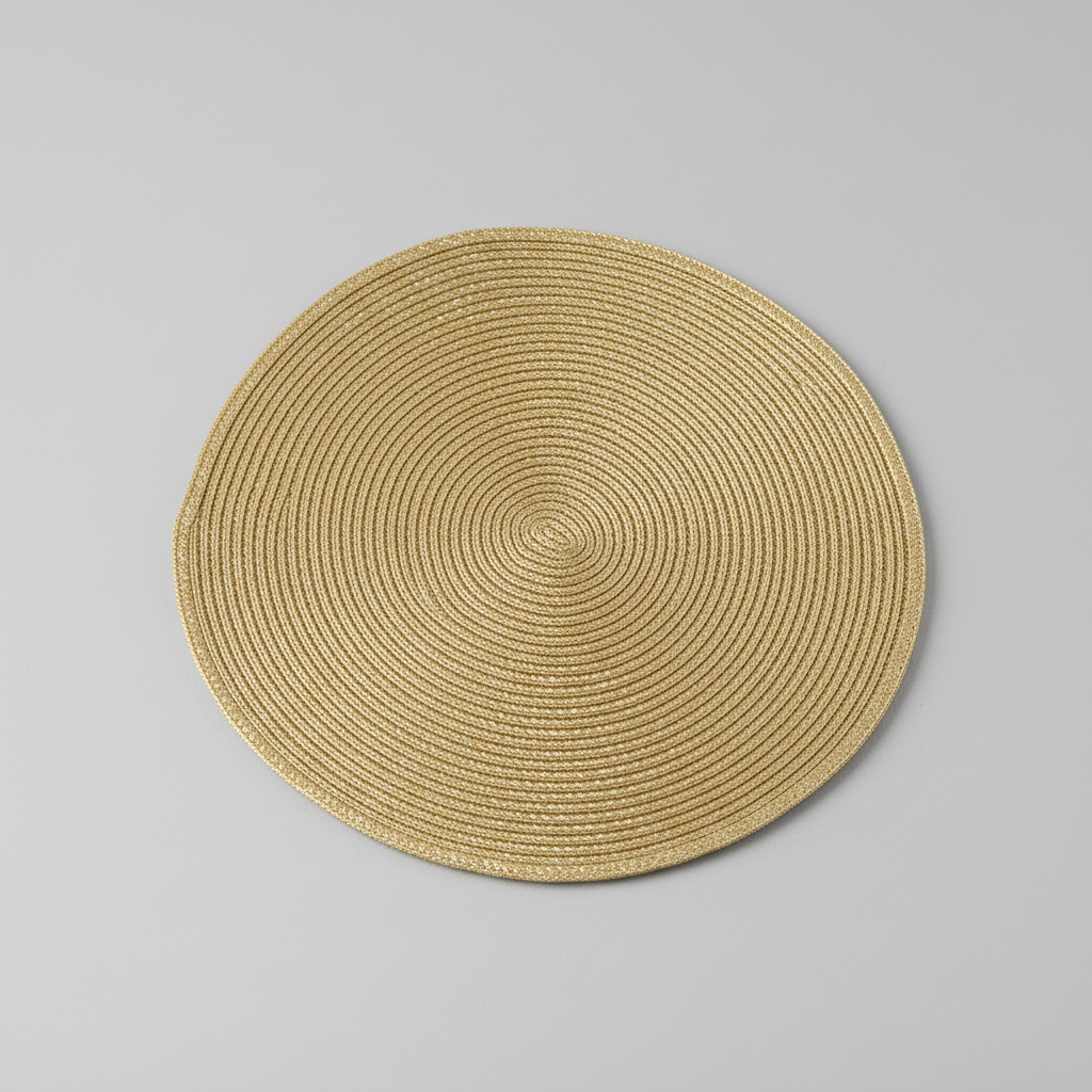 Gold Spiral Table Mat