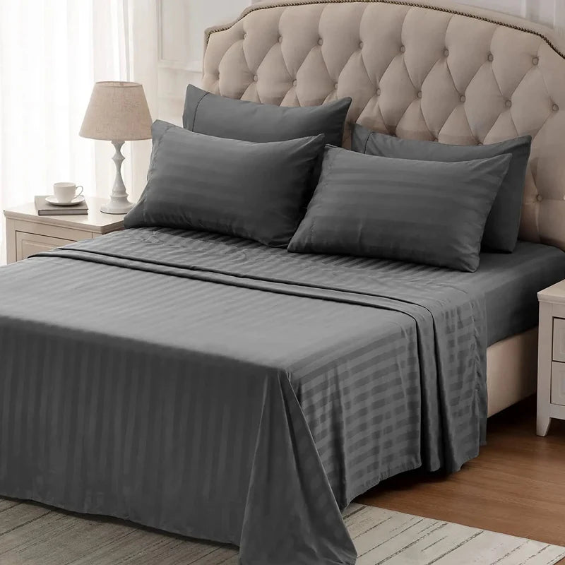 Fitted Bedsheet Set – Soft, Deep-Pocket Bed Sheets for a Perfect Fit Every Time