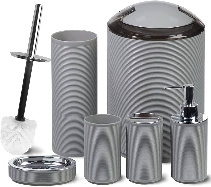 Grey  Bathroom Sanitary Set