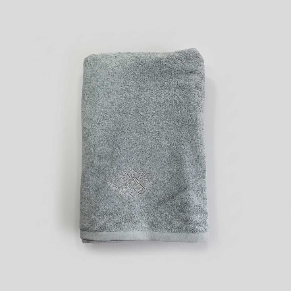 Premium Plain Bathroom Towels - Classic Solid Colors