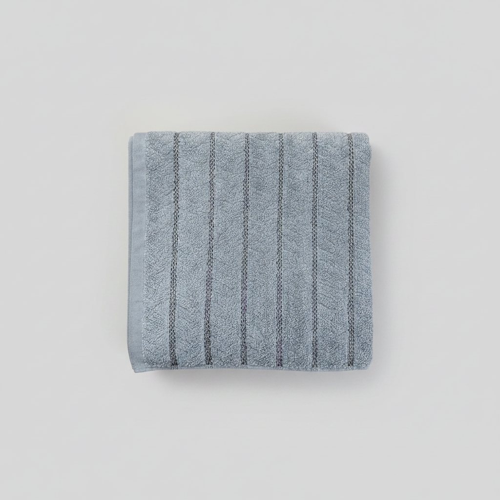 Light Blue Stripe Towel