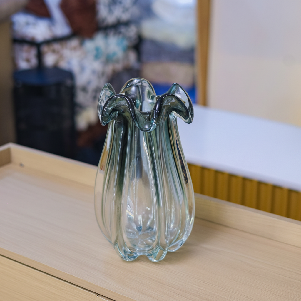 Luxury Blue-Grey Vase 1:1