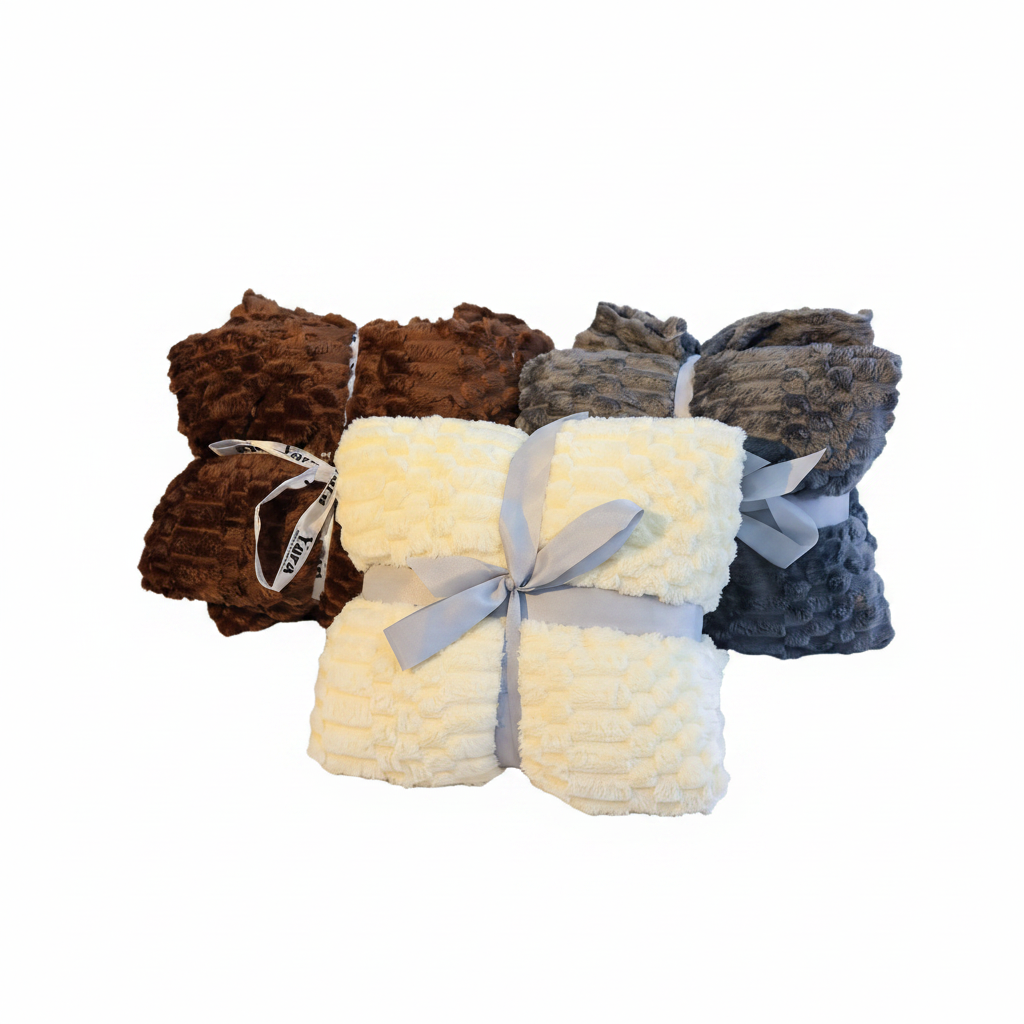Luxury Throw Blankets – 3 Colors