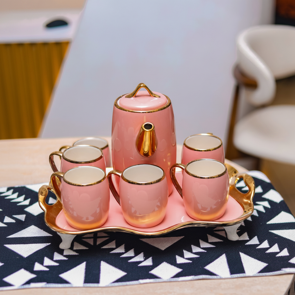Pink Tea Set 1:1