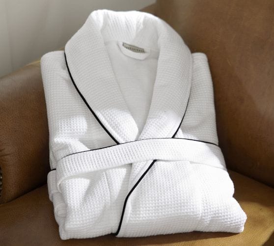 Luxurious White Bathrobes