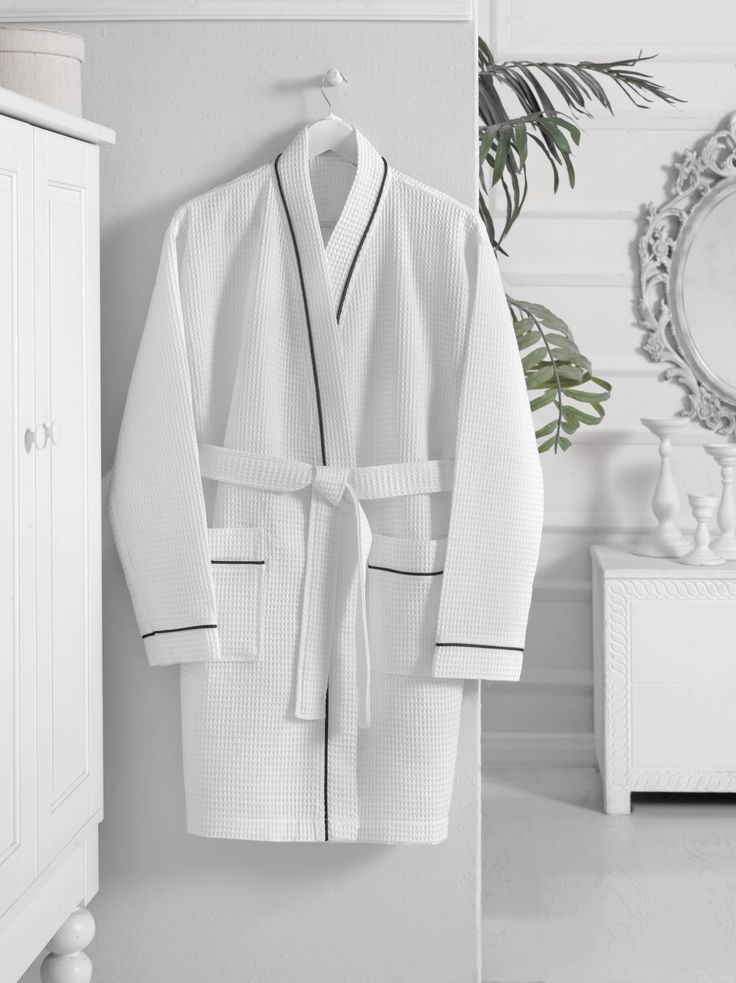 Luxurious White Bathrobes