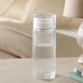 Ribbed Glass Jar with Lid