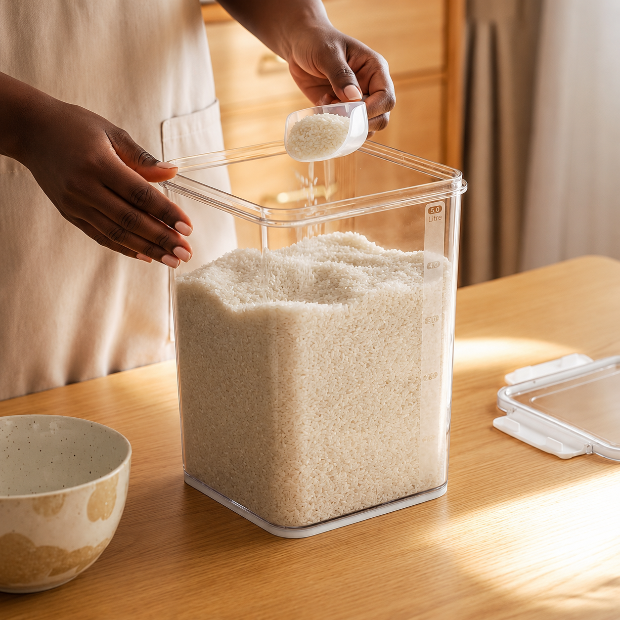 6.5 Litres Storage Containers With Scoop