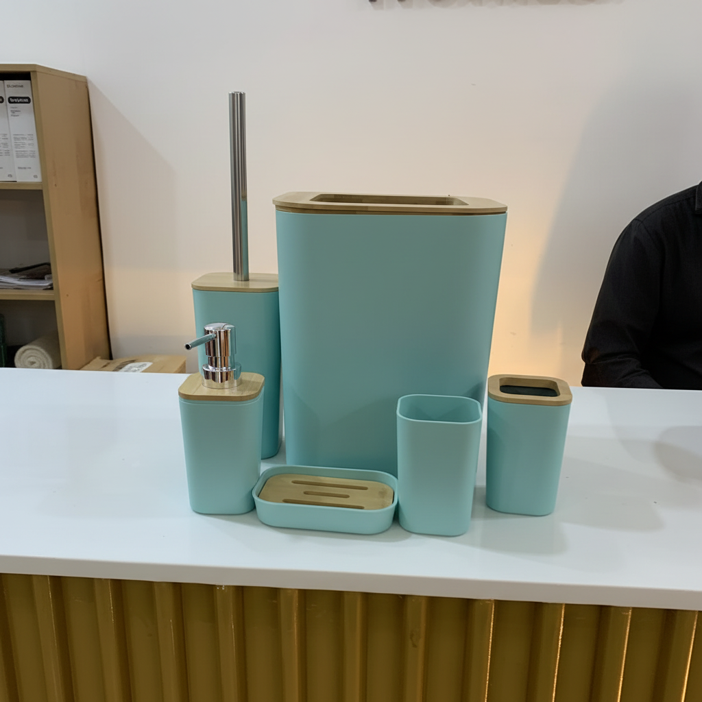 Teal Bathroom Set